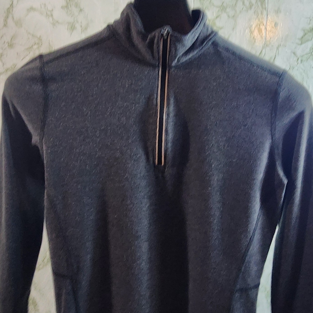 Carhartt Force Gray 1/4 Zip Top - Picture 2 of 12